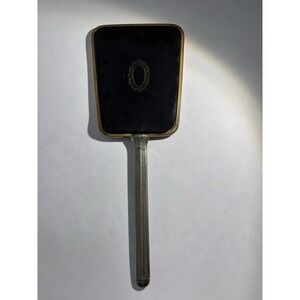 Vintage Art Deco Hand Mirror Likely From The Early 20Th Century Vintage Brass